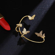 SakuraLuxe™ Butterfly Earrings | Perfect for Unpierced Ears 